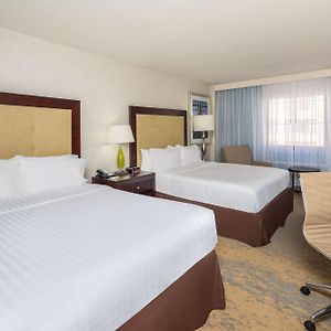 Queen Room Two Queen Beds Mobility Access Roll Shower or Non-Smoking